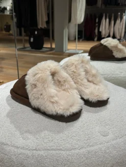 Alina hjemmesko mørkebrun