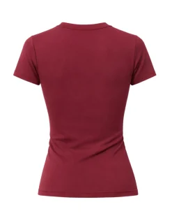 Anna t-shirt bordeaux