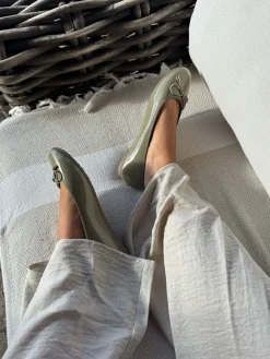 Asta ballerina olivengrøn