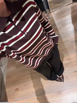 Asta bluse mørkebrun