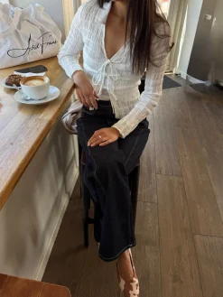 Aya jeans mørkeblå tall