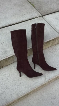 Camilla støvler mørkebrun