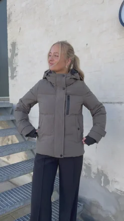 Caya jakke grå
