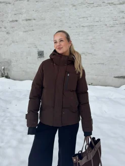 Caya jakke mørkebrun