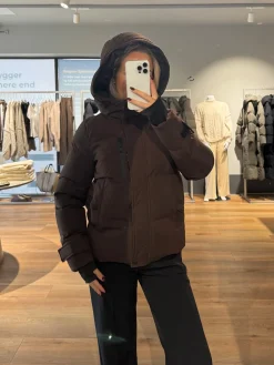 Caya jakke mørkebrun