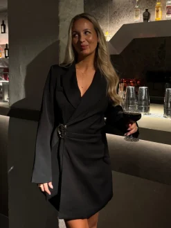 Celia blazerkjole sort