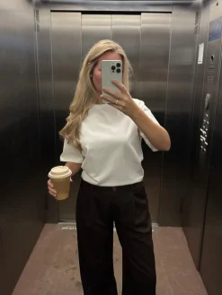 Clara oversized t-shirt hvid