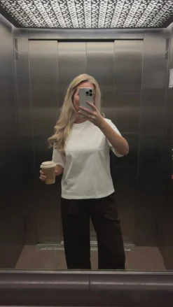 Clara oversized t-shirt hvid