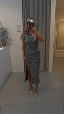 Claudia nederdel sølv