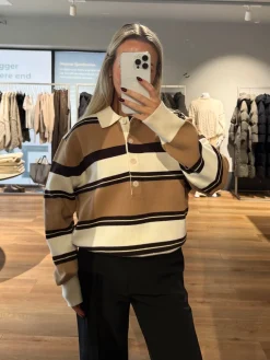 Emilie bluse stribet