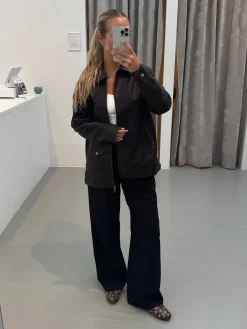 Emmy jakke mørkebrun