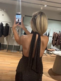 Freja kjole mørkebrun