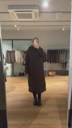 Gianna jakke mørkebrun