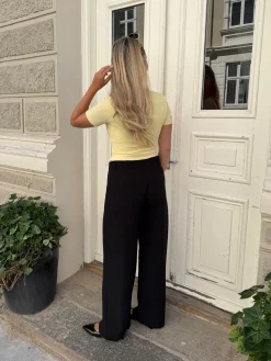 Hailey bluse pastelgul