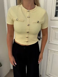 Hailey bluse pastelgul