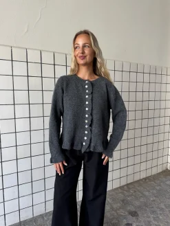 Isabella cardigan mørkegrå