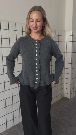 Isabella cardigan mørkegrå