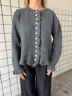 Isabella cardigan mørkegrå
