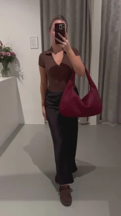 Josefina nederdel sort