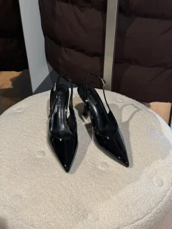 Karla stiletter sort