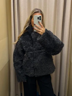 Lara jakke mørkegrå