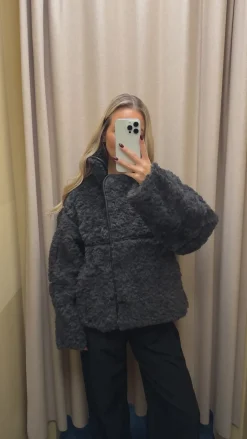 Lara jakke mørkegrå