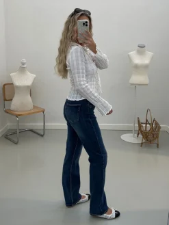 Lily jeans mørkeblå