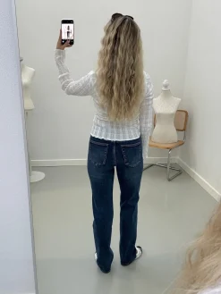 Lily jeans mørkeblå