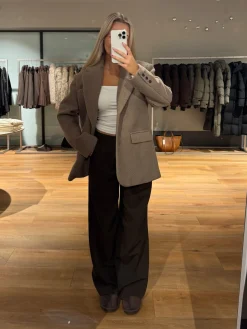 Macie trenchcoat lysebrun