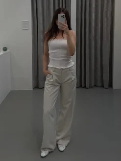 Marie bukser creme tall