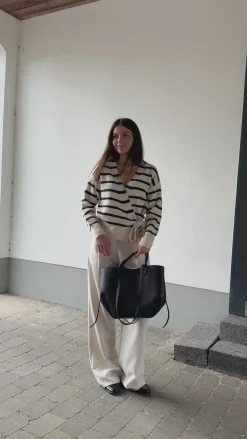 Marie bukser creme tall