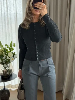 Marie bukser grå tall