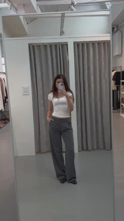 Marie bukser grå tall