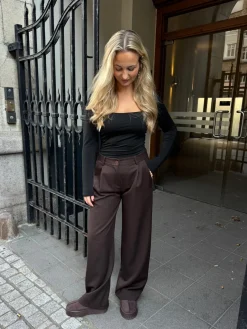 Marie bukser mørkebrun