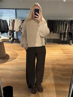 Marie bukser mørkebrun tall