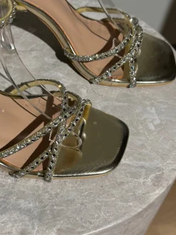 Marielle stiletter guld