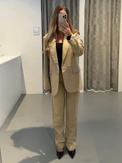 Martine bukser beige tall