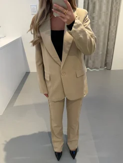 Martine bukser beige tall