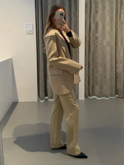 Martine bukser beige tall