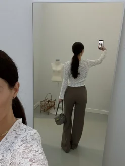 Milly bukser brun tall