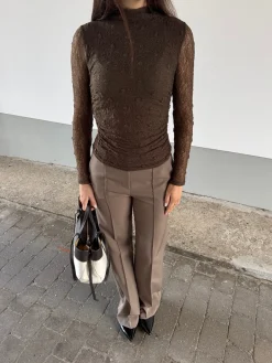 Milly bukser brun tall