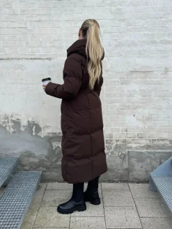 Naja jakke mørkebrun