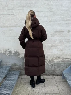 Naja jakke mørkebrun