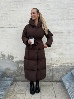 Naja jakke mørkebrun