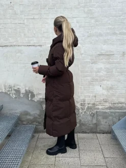 Naja jakke mørkebrun