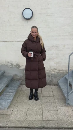 Naja jakke mørkebrun