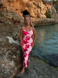 Naomi kjole lyserød