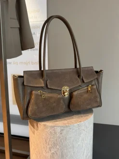 Natalia taske lysebrun