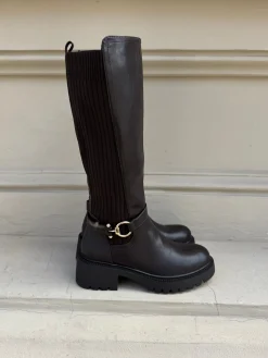 Nora støvler mørkebrun