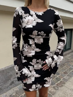 Olivia kjole mønstret